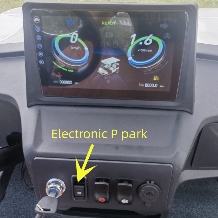 EPA Certified Gas Powered 6 Passenger Golf Cart with Petrol Engine for Sale/6 Seater Club Car Golf Cart with Gasoline Power