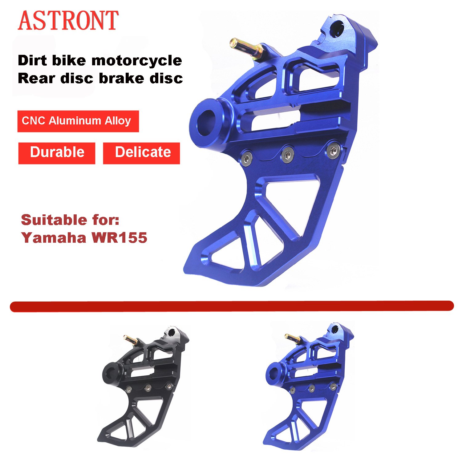 Dirt Bike Motorcycle Modification Accessories Rear Disc Brake Guard for Yamaha WR155