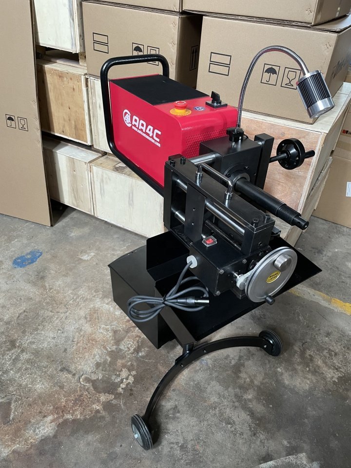 AA4C On/off Brake Disc Rectifier Brake Disc Lathe Skimming Machine Auto Repair Machine Garage Equipments AA-602A