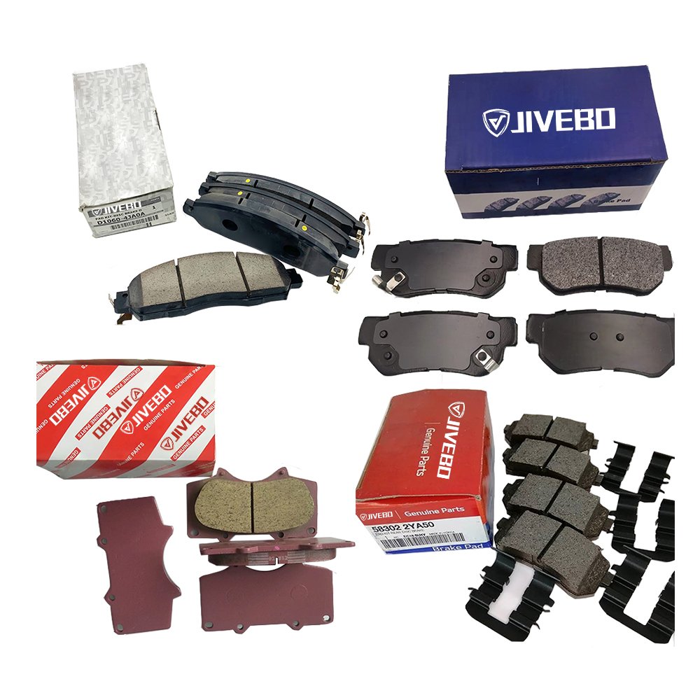 Cheap Wholesale Price Low Metallic Back Plates Front Rear Brake Pad 04465-42080 04465-06090 Ceramic Brake Pads for toyota
