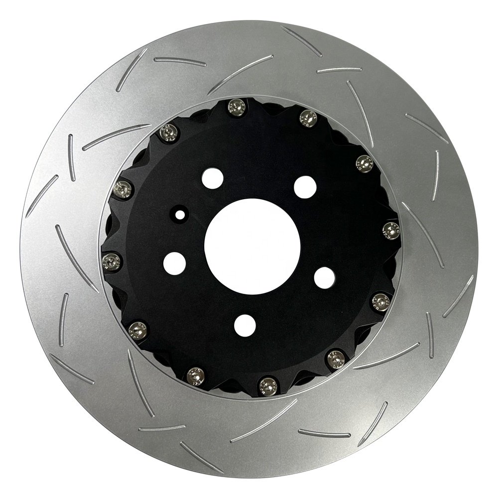 Auto Braking Systems 2 Piece Brake Disc for Audi A4 A5 A6 A7 A8 Q5 Q7 A4L A6L Porsche Macan