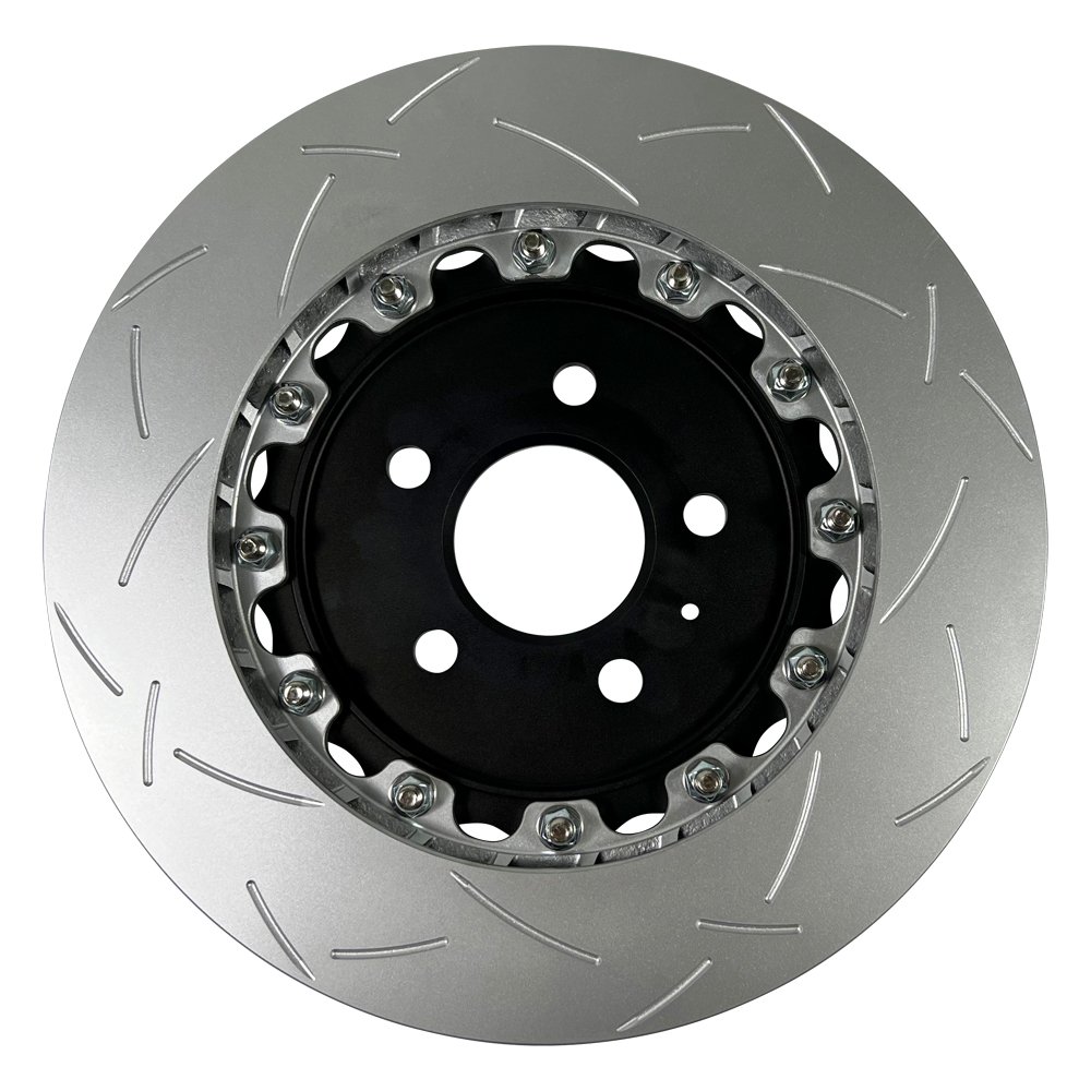 Auto Braking Systems 2 Piece Brake Disc for Audi A4 A5 A6 A7 A8 Q5 Q7 A4L A6L Porsche Macan