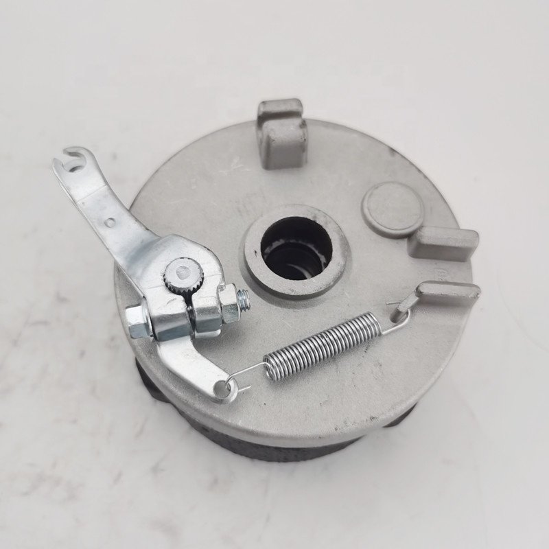 ESUM 3 Hole Front Right & Left Brake Drum with Brake Shoes Wheel Hub for 50cc- 110cc ATV 4 Wheeler Go Karts Parts