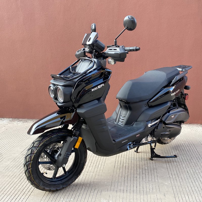 EPA DOT Certified 200cc High-Speed Gasoline Scooter for Adults EFI System Front Rear Disc 95km/h Max Speed Adult Front Brake