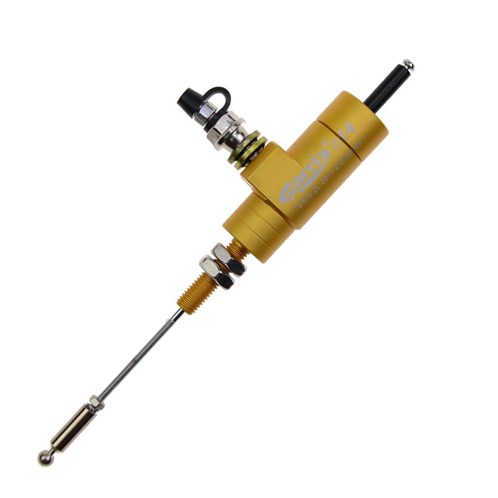 GOOFIT Motorcycle Hydraulic Clutch Master Cylinder Rod Left Brake Pump M8x1.25mm CNC Universal for YZ125 YZ250 YZ250F YZ450F