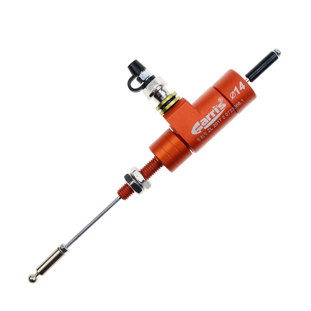 GOOFIT Motorcycle Hydraulic Clutch Master Cylinder Rod Left Brake Pump M8x1.25mm CNC Universal for YZ125 YZ250 YZ250F YZ450F