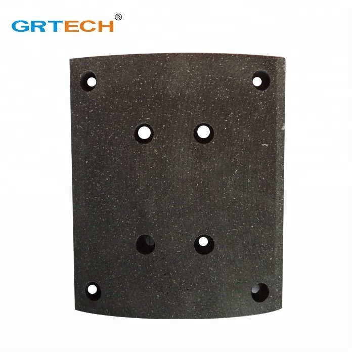 19488 Non-asbestos Truck Brake Lining With Rivets for MAN and Mercedes
