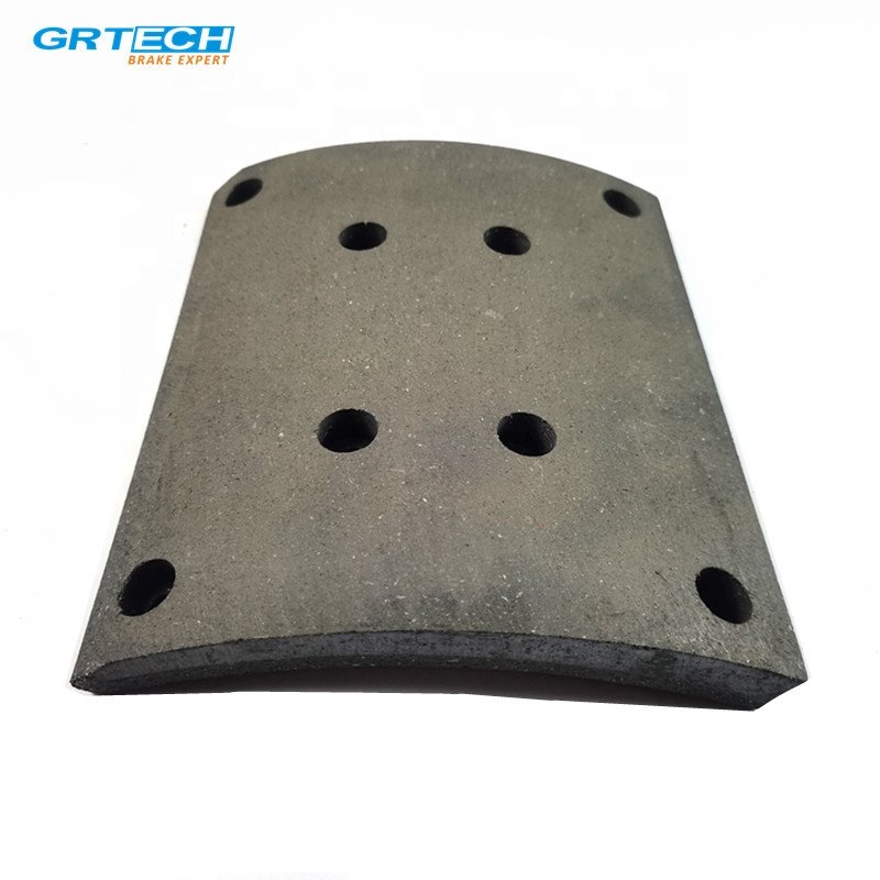19488 Non-asbestos Truck Brake Lining With Rivets for MAN and Mercedes