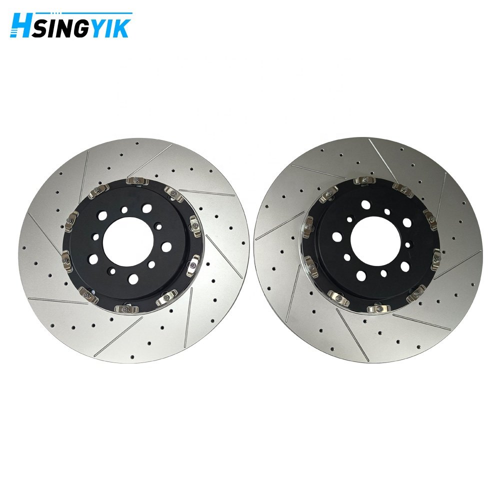 Break Disk and Pads Upgrade Floating Brake Rotors for BMW 2 3 4 M3 F80 M4 M340 M5 M550i