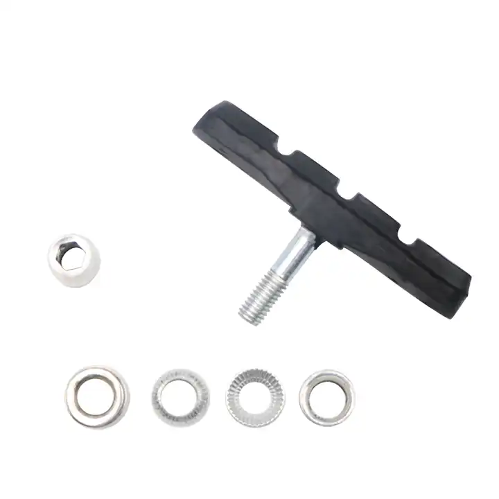 60mm/70mmMountain Bike Road Bicycle Braking V-Brake Pads Blocks Holders Durable Rubber Shoes