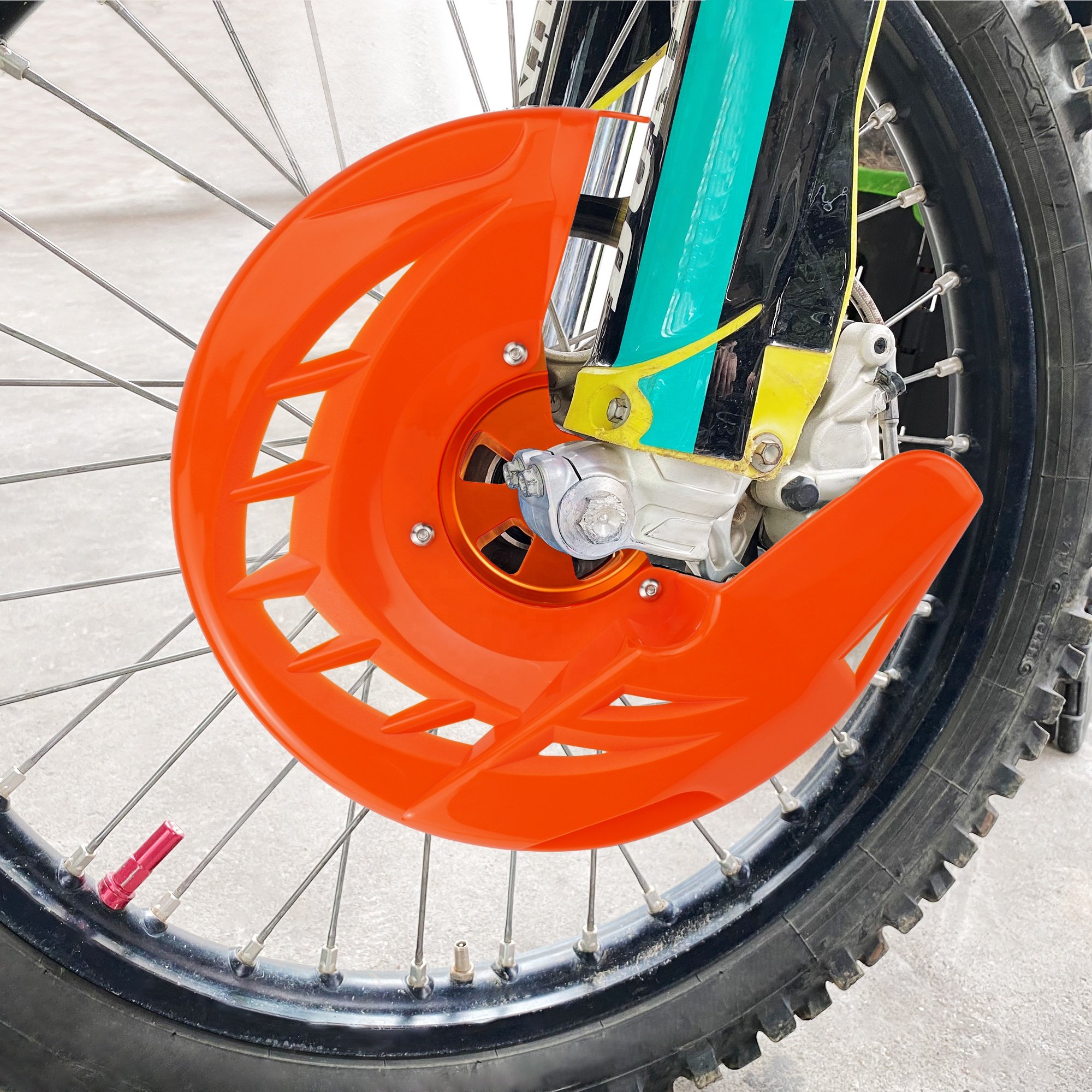 NiceCNC X-Brake Front Brake Disc Cover Guard for KTM 450EXC 500XCW 350EXC-F 2016-2020 350XC-F 450SX-F 2015-2019 2020