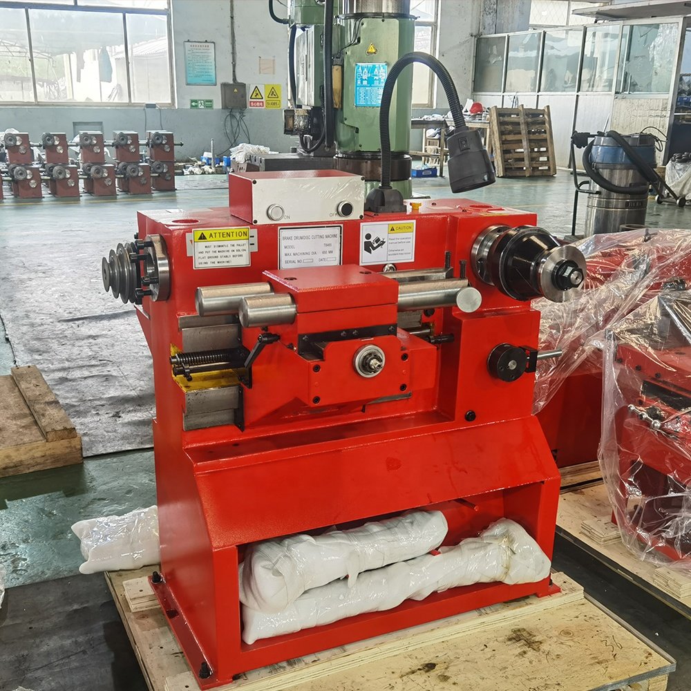 CE Approval Car Truck Brake Disc Rotor Resurface Lathe Machine T8465