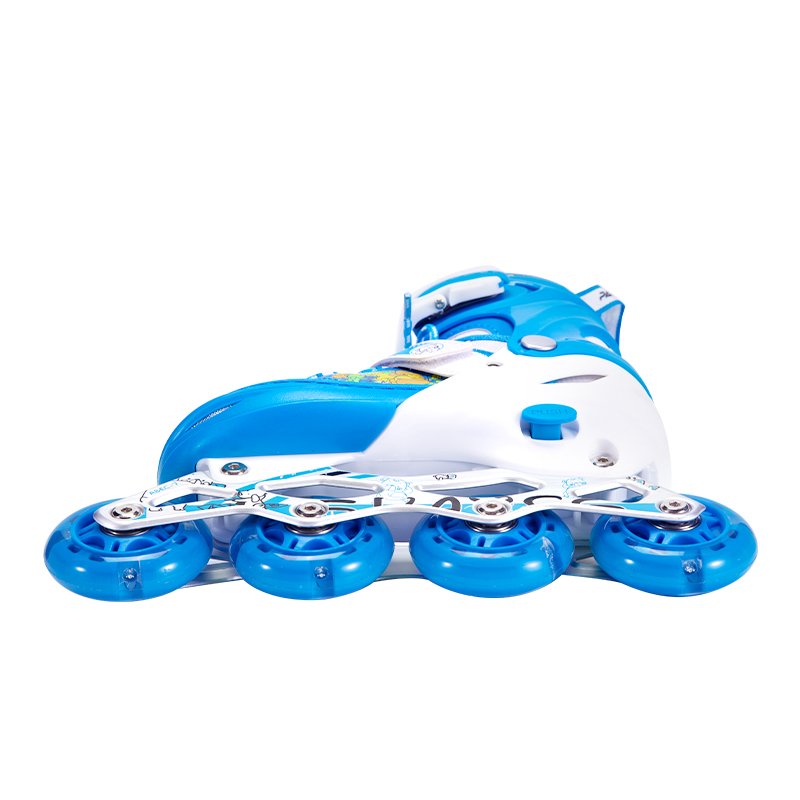 Factory Supply Fitness Light up Wheels Kids Adjustable Inline Skates comfort Roller Skates 4 Wheels Flashing Roller Patines