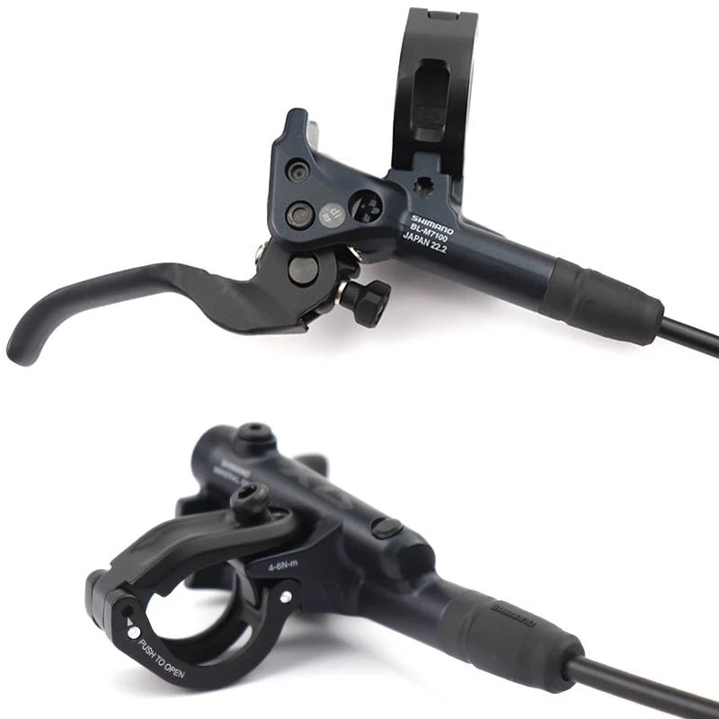 Shimano SLX M7120 4 Piston M7100 2 Piston Hydraulic Disc Brake Set for Mountain Bike MTB Brake 800/900/1500/1600mm Left & Right