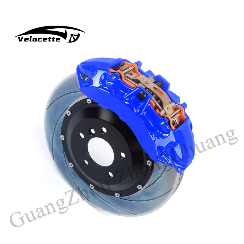 6 Piston Front Wheel 4 Piston Rear Wheel Upgrade Large Brake Caliper Set with Two Piece Rotor for F30 bmw E60 M5 Golf 3