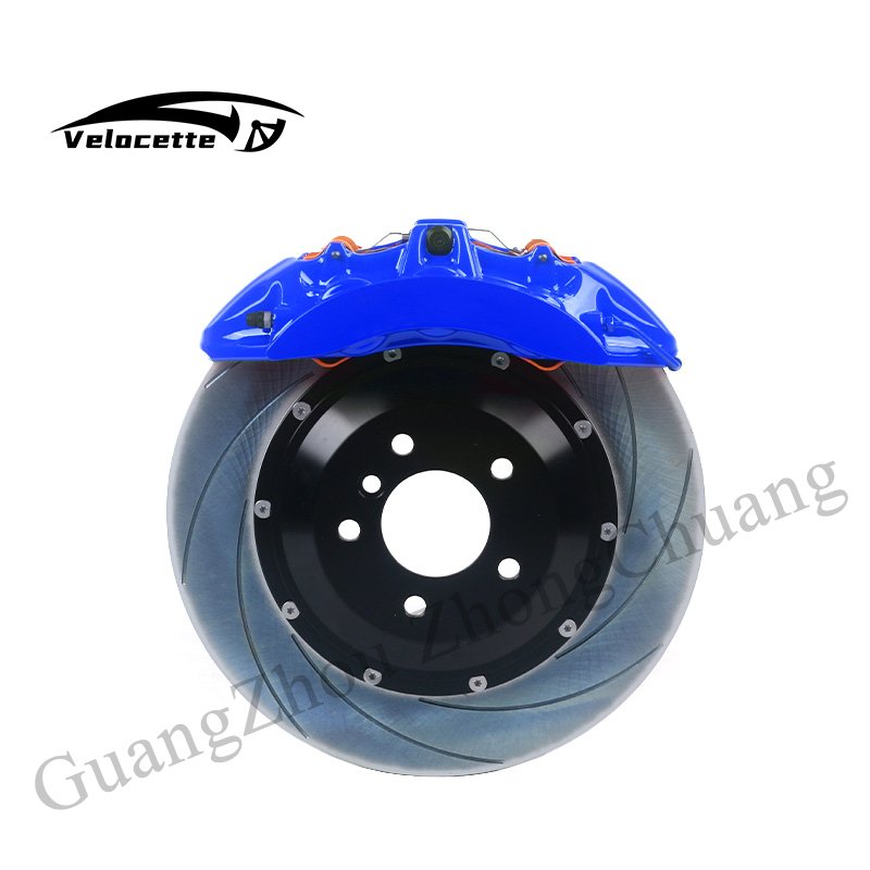 6 Piston Front Wheel 4 Piston Rear Wheel Upgrade Large Brake Caliper Set with Two Piece Rotor for F30 bmw E60 M5 Golf 3