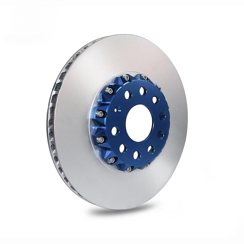 Front 365*34mm Drilled and Slotted Disc Brake Floating Brake Disc 8E0615301AB for Audi