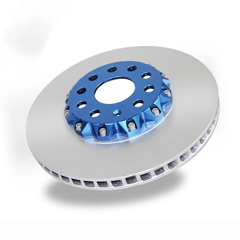 Front 365*34mm Drilled and Slotted Disc Brake Floating Brake Disc 8E0615301AB for Audi