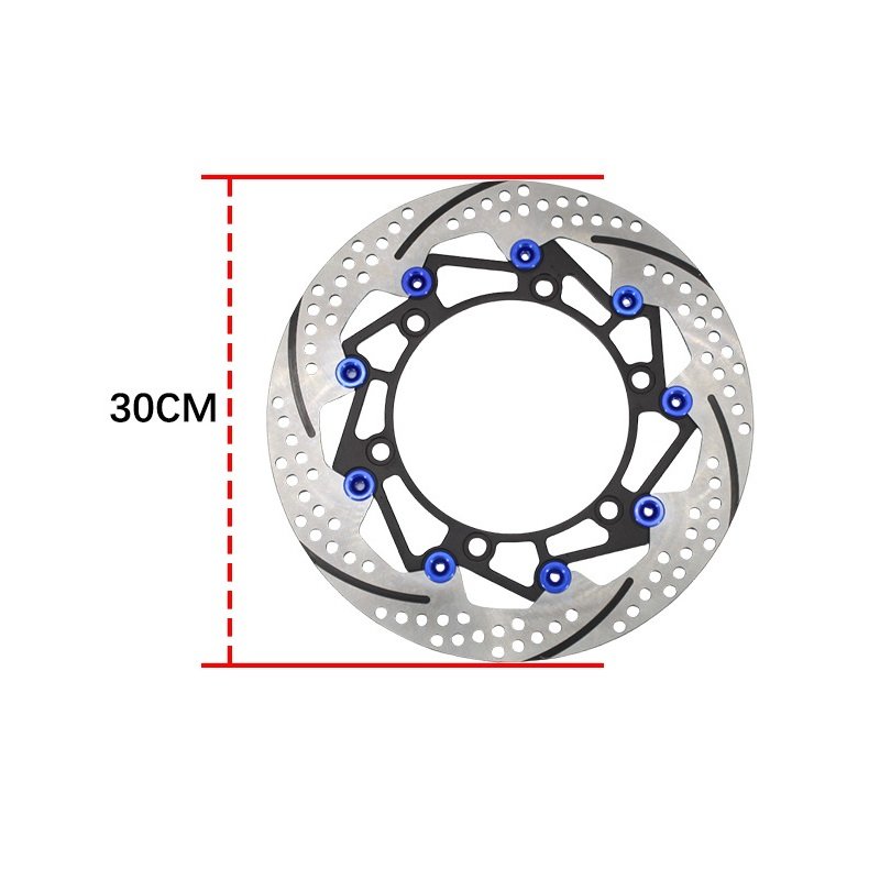 Motorcycle Parts Front 300mm Stainless Steel Floating Brake Disk Rotor Disc for Yamaha X-max Xmax300 for Honda Wing NSS350