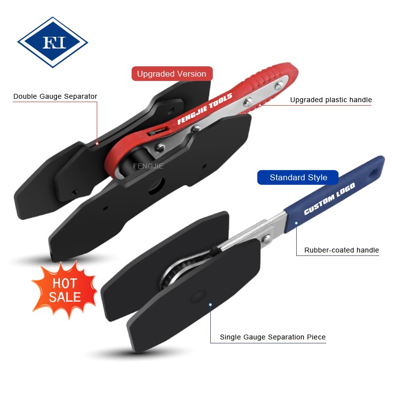 Auto Ratchet Brake Piston Caliper Spreader Tool Brake Caliper Wrench Brake Piston Caliper Single Twin Quad Pistons Install Tools