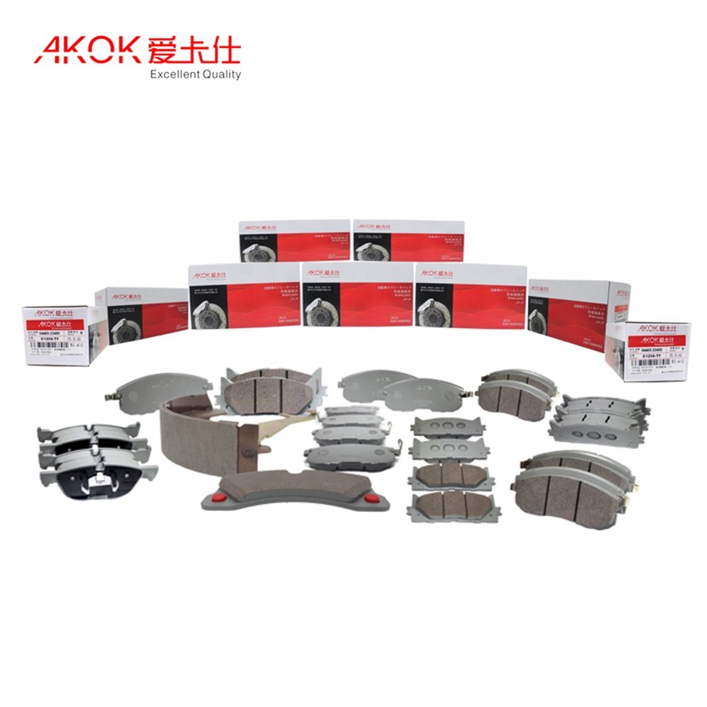 AKOK AUTO PARTS FRONT BRAKE PADS for SAIC MOTOR MG ZS 2012-2017 10343249 10088104