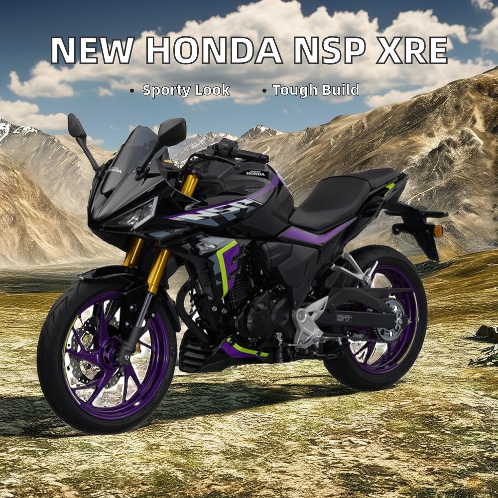 190 for Honda NSP XRE Street Bike Sporty Motorcycles With 4 Stroke Single Cylinder Engine Gasoline Fuel Drum Brake Front/Rear