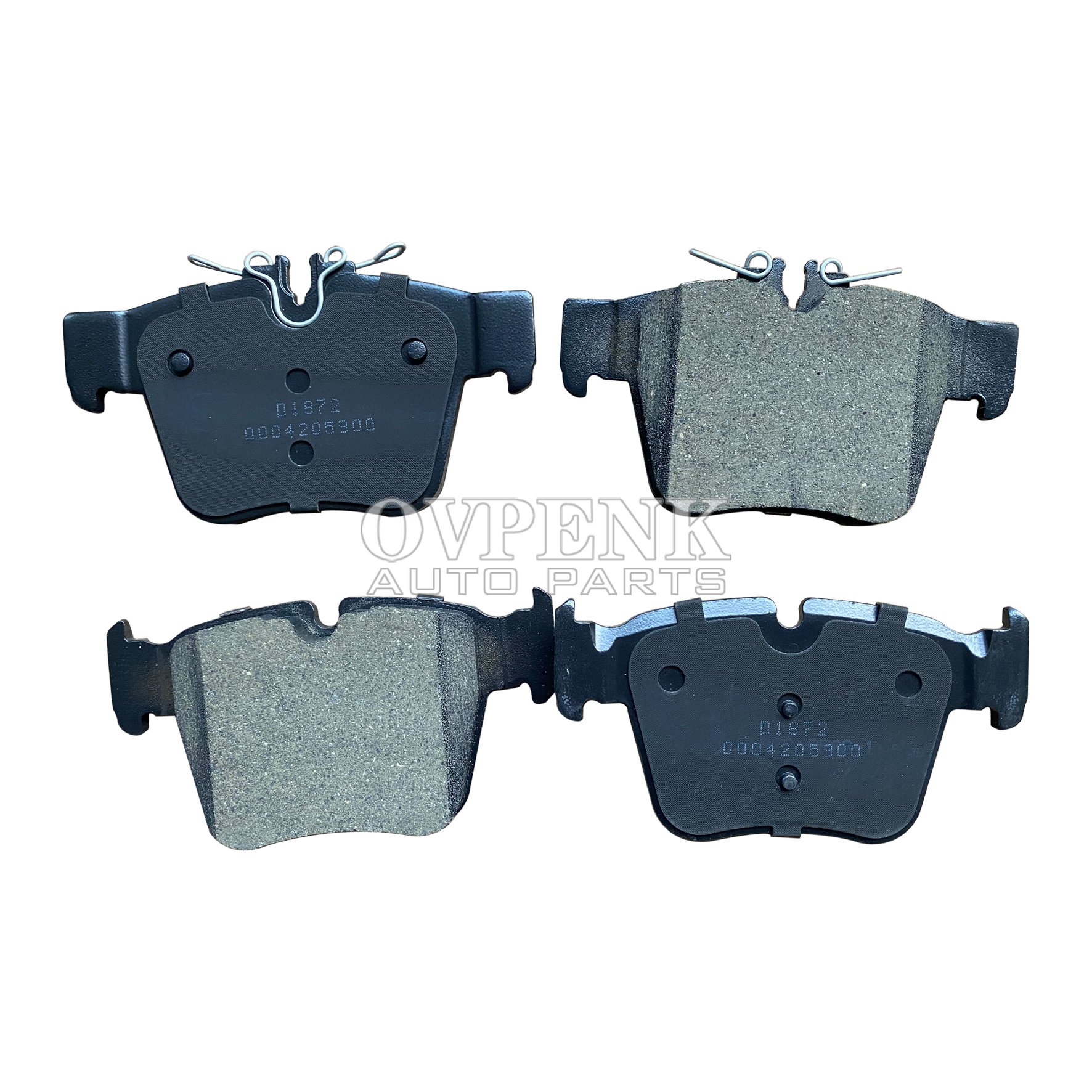 Rear Brake Pad For MERCEDES BENZ W205 A205 C205 S205 X253 C253 0004207803 D1872 spare parts car accessories auto brake systems