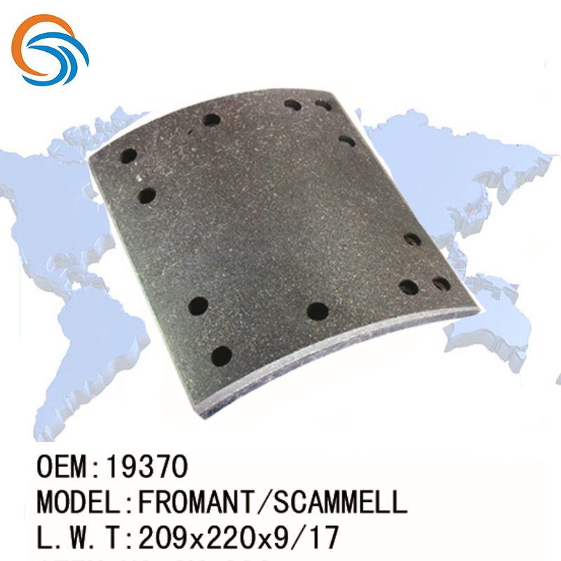 Rear Size 200x15.8 Hino 500 Brake Lining