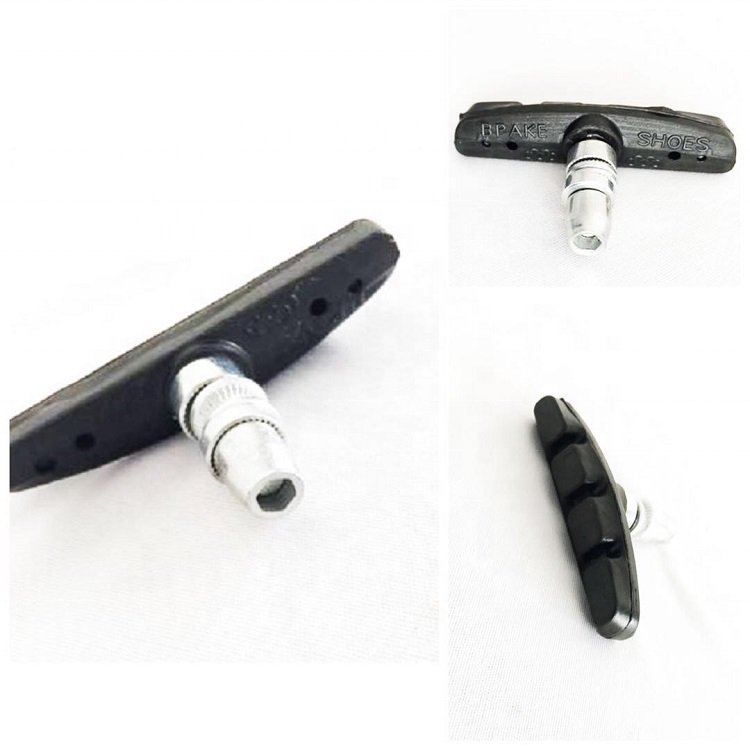 Mountain Bike Rubber V Brake Pad Bicycle Brake Shoes for 1 Pair Packing 72 Mm/v Brake Set Other Bicycle Parts
