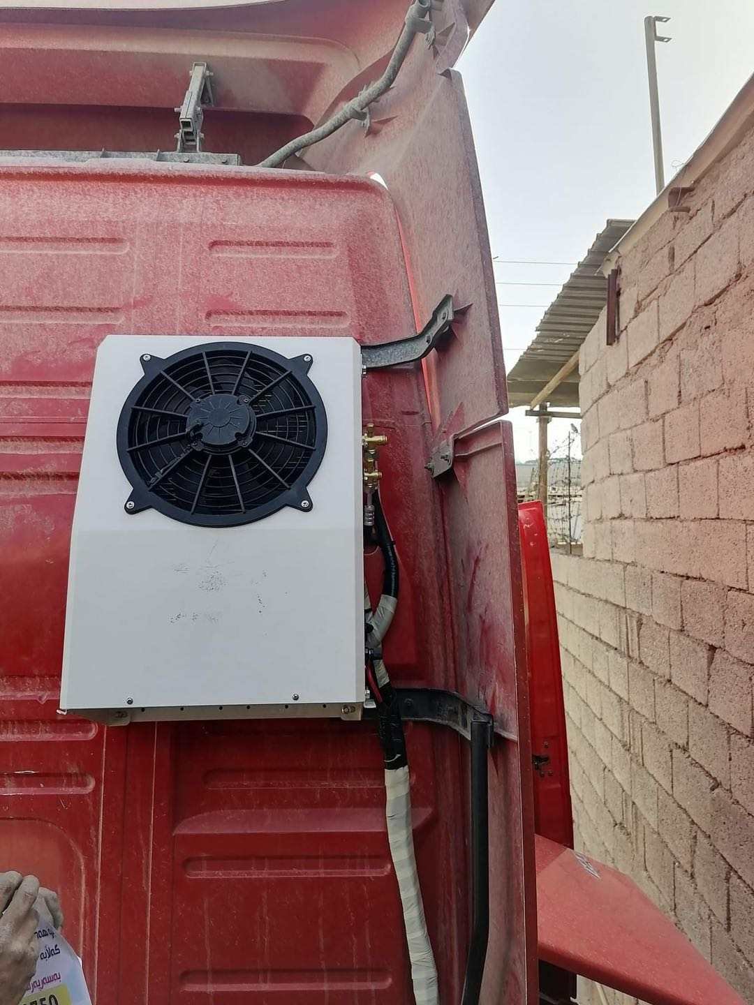 Aire Acondicionado 12v 24V Excavator Tractor air Conditioner