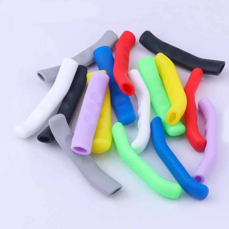 MTB Bicycle Brake Silicone Mountain Bike Brake Handle Silicone Sleeve Bike Handle Grip Cover Bicycle Brake Parts