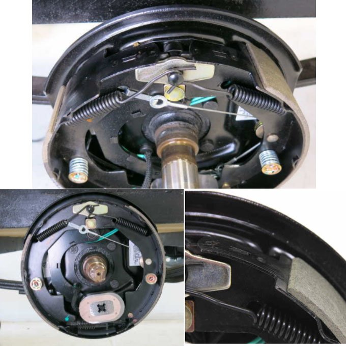 Best Selling Trailer Brake Assembly Pair of 10" X 2 1/4" Self-Adjusting Electric Brake Assemblies for 3,500 Lbs. Trailer Axles