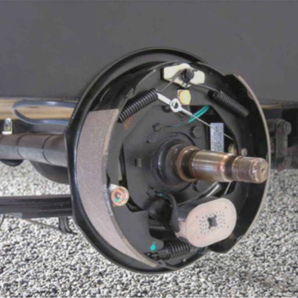 Best Selling Trailer Brake Assembly Pair of 10" X 2 1/4" Self-Adjusting Electric Brake Assemblies for 3,500 Lbs. Trailer Axles