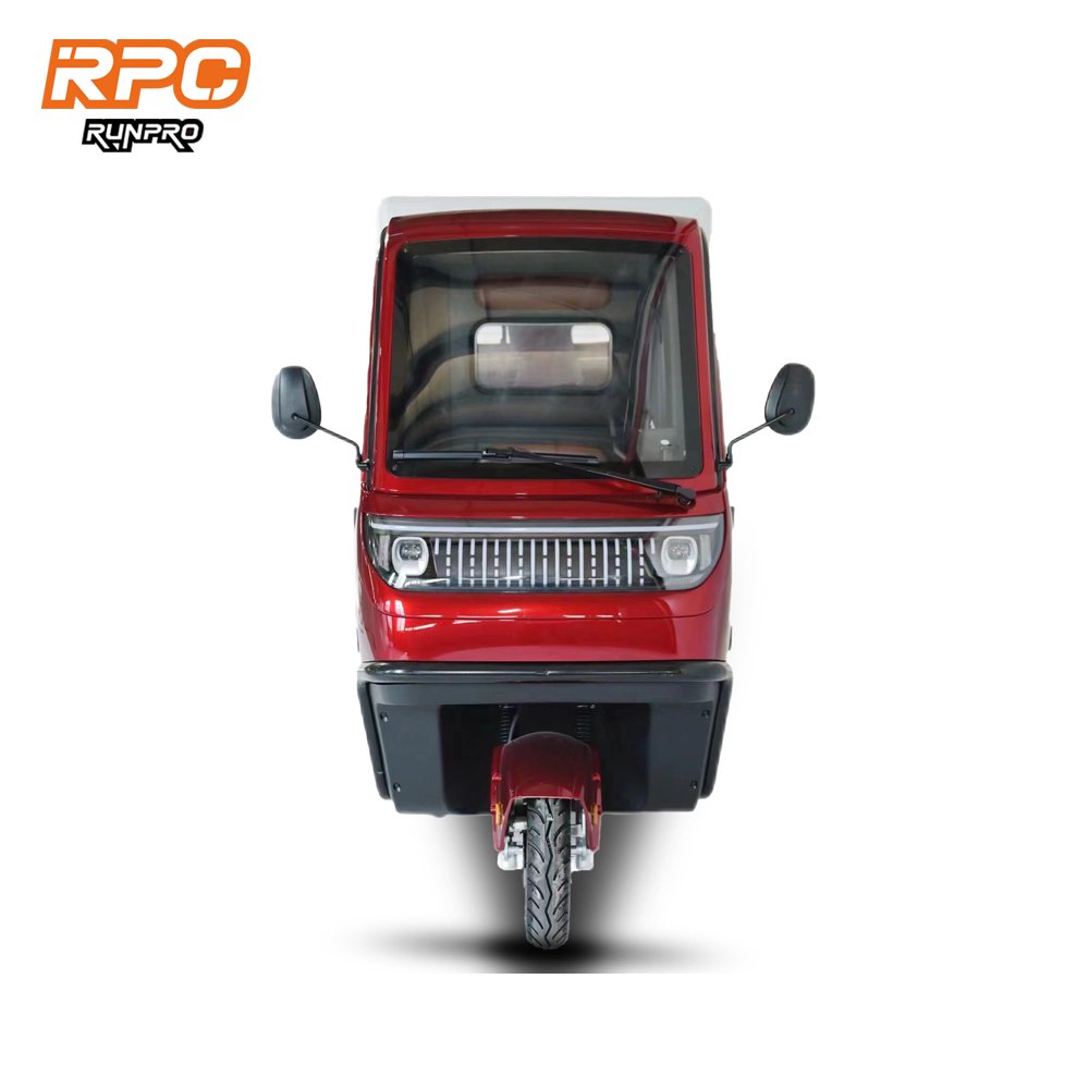 Cargo Tricycle Enclosed Mobility Scooter Electric Car Adult Trike EEC on Road Electric Cargo Tricycles