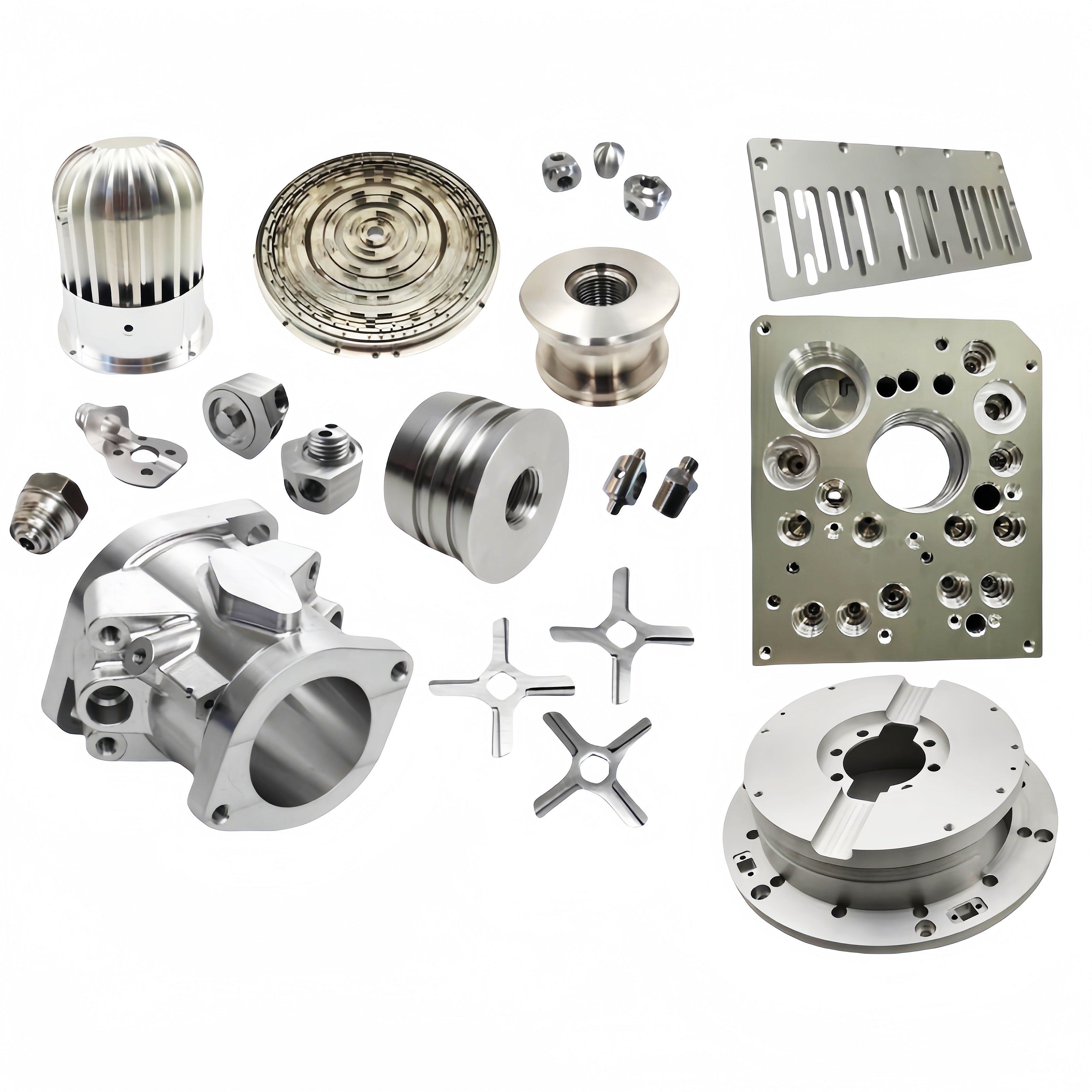 Precision Cnc Custom Aluminum 6061 Stainless Steel 304 Motorcycle Parts Caliper Bracket for Y15 Y16