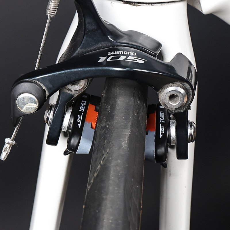 Lebycle Lightweight High-Performance Racing Matte Finish MTB Road Bike Brake Shoe C-Brake Caliper Pad for Carbon Fiber Ring