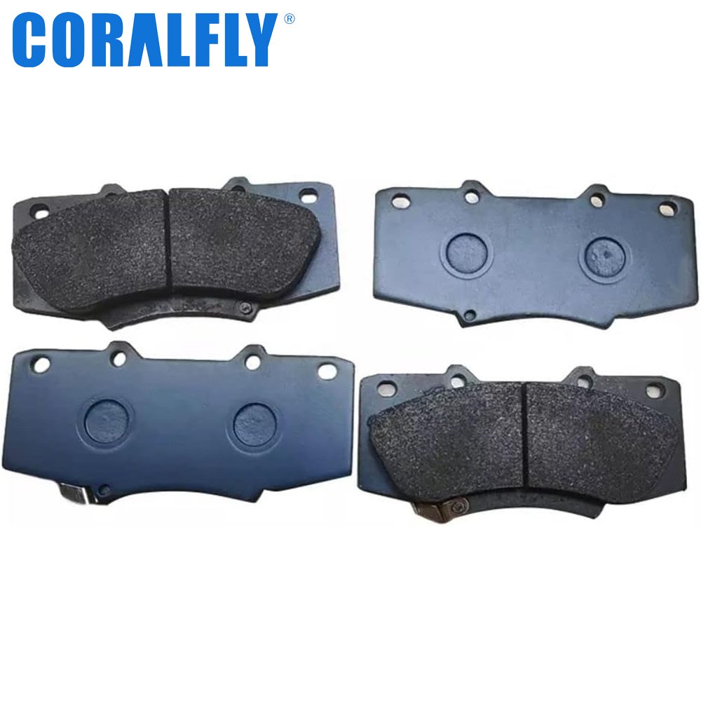 Coralfly Direct Sales Reasonable Price Brake Pads 04465-YZZDR 0986494240 for Toyota Hyundai