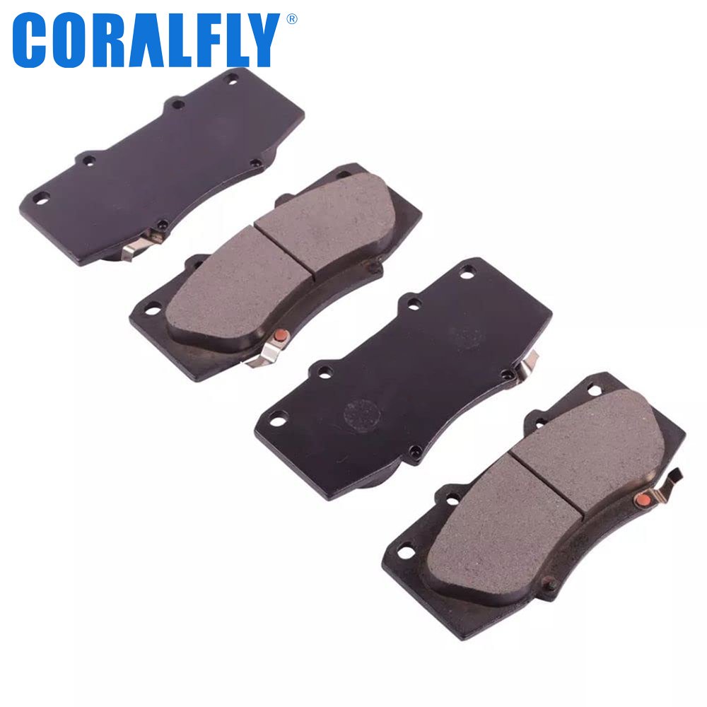 Coralfly Direct Sales Reasonable Price Brake Pads 04465-YZZDR 0986494240 for Toyota Hyundai