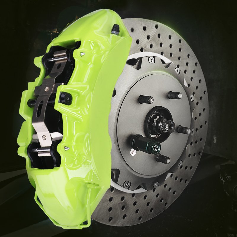 CTSV6 6 Pot Big Brake Caliper 355/380mm Rotor Disk Kit for Audi A4 A5 A6 A6L B8 B9 TT Quattro Q3 Q5 RS4 RS8 RS3