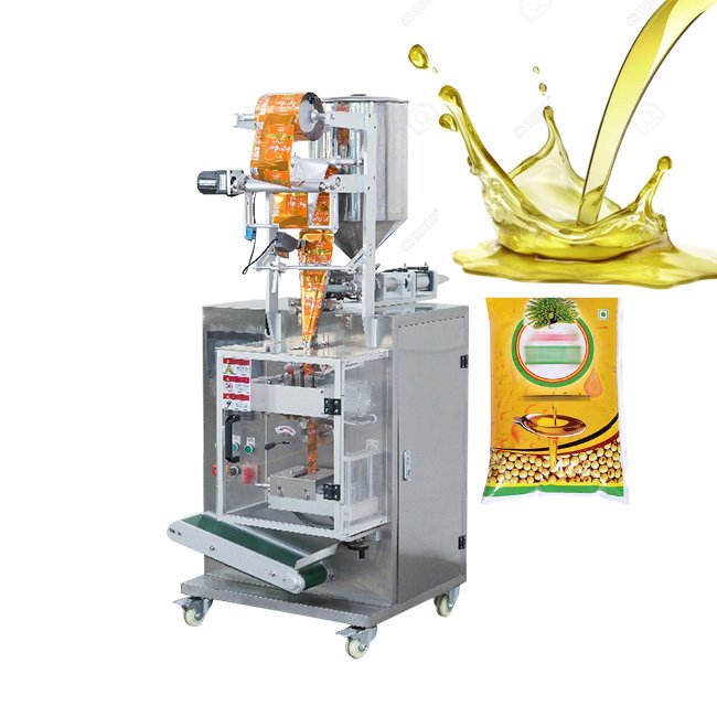 Automatic 3 4 Side Sealing Liquid Packing Machine Plastic Sachet Pouch Filling for Food for Tomato Chili Pizza Sauce Packaging