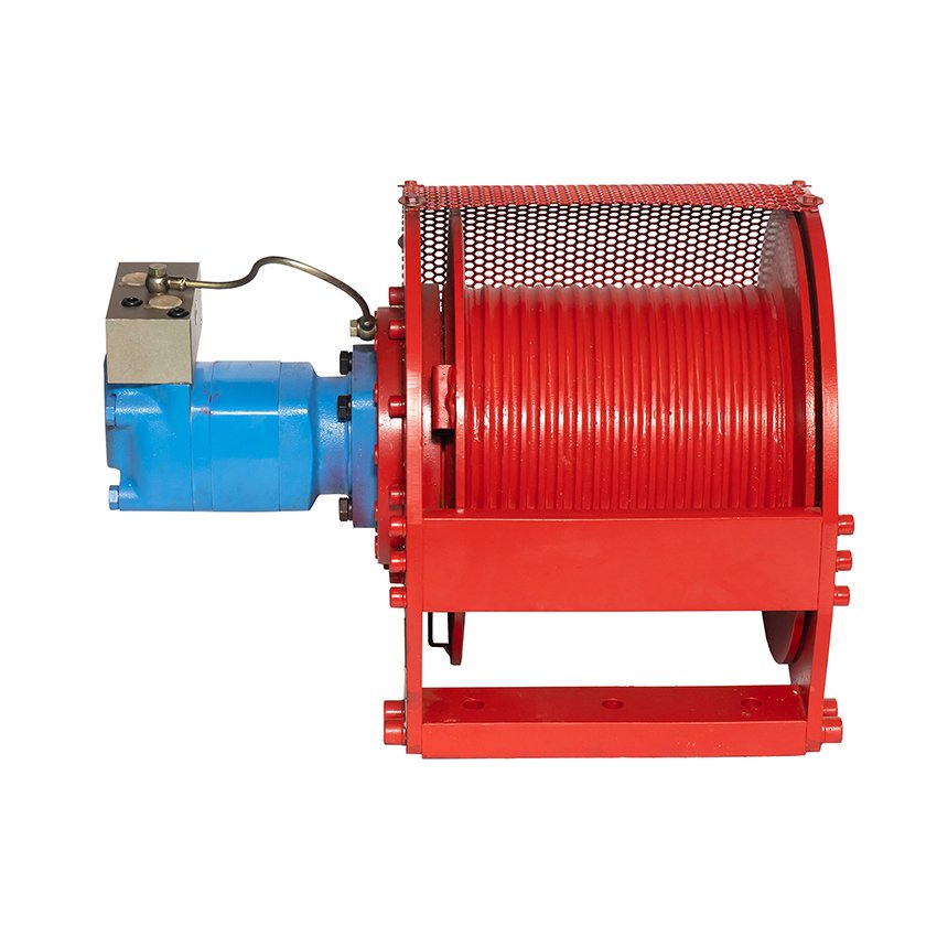 Marine Hydraulic Winch 15 Ton Lifting Winch Cable Large Hydraulic Winch