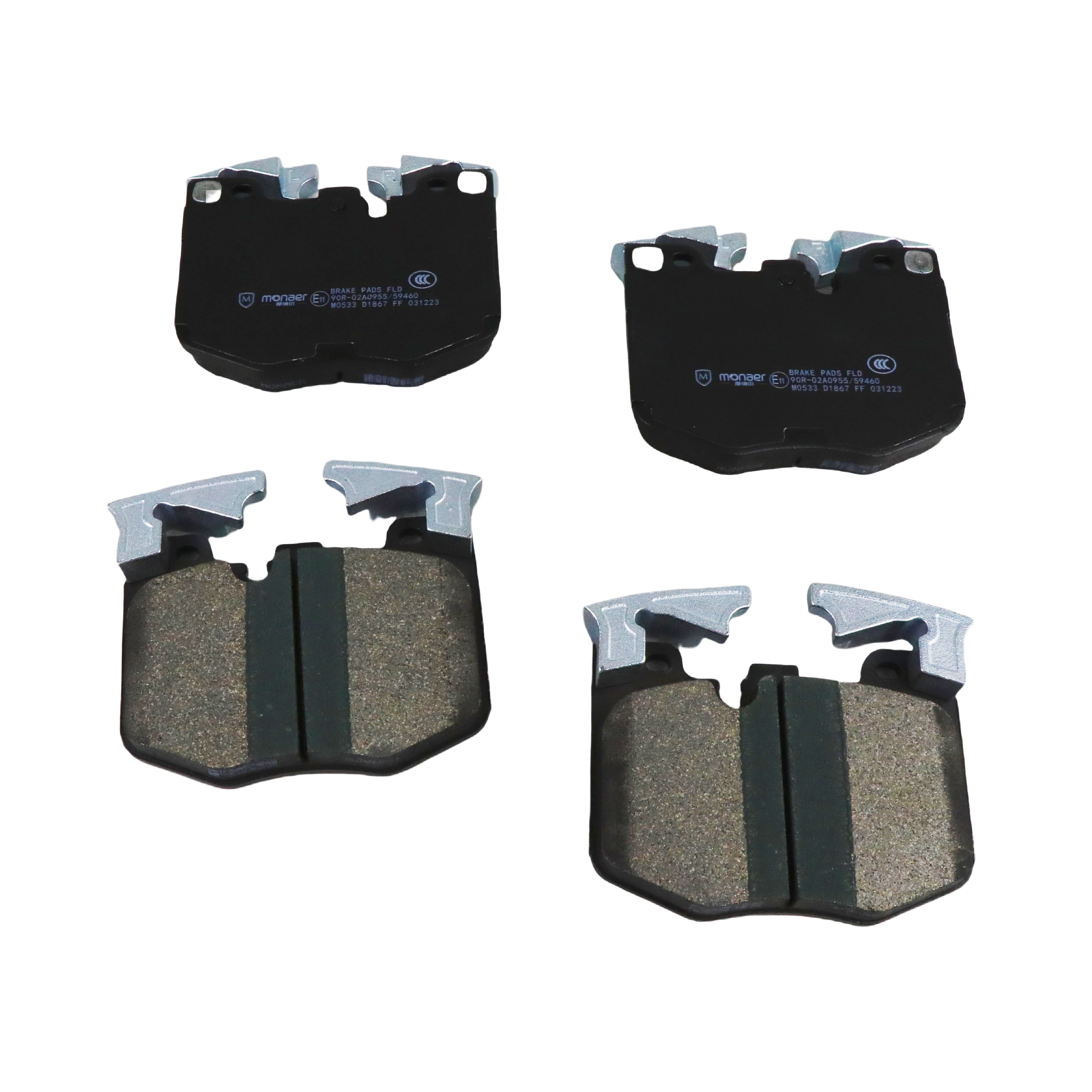 Monaer Brake Pads D1867 High Quality Ceramic Front Disc Brake Pad for BMW