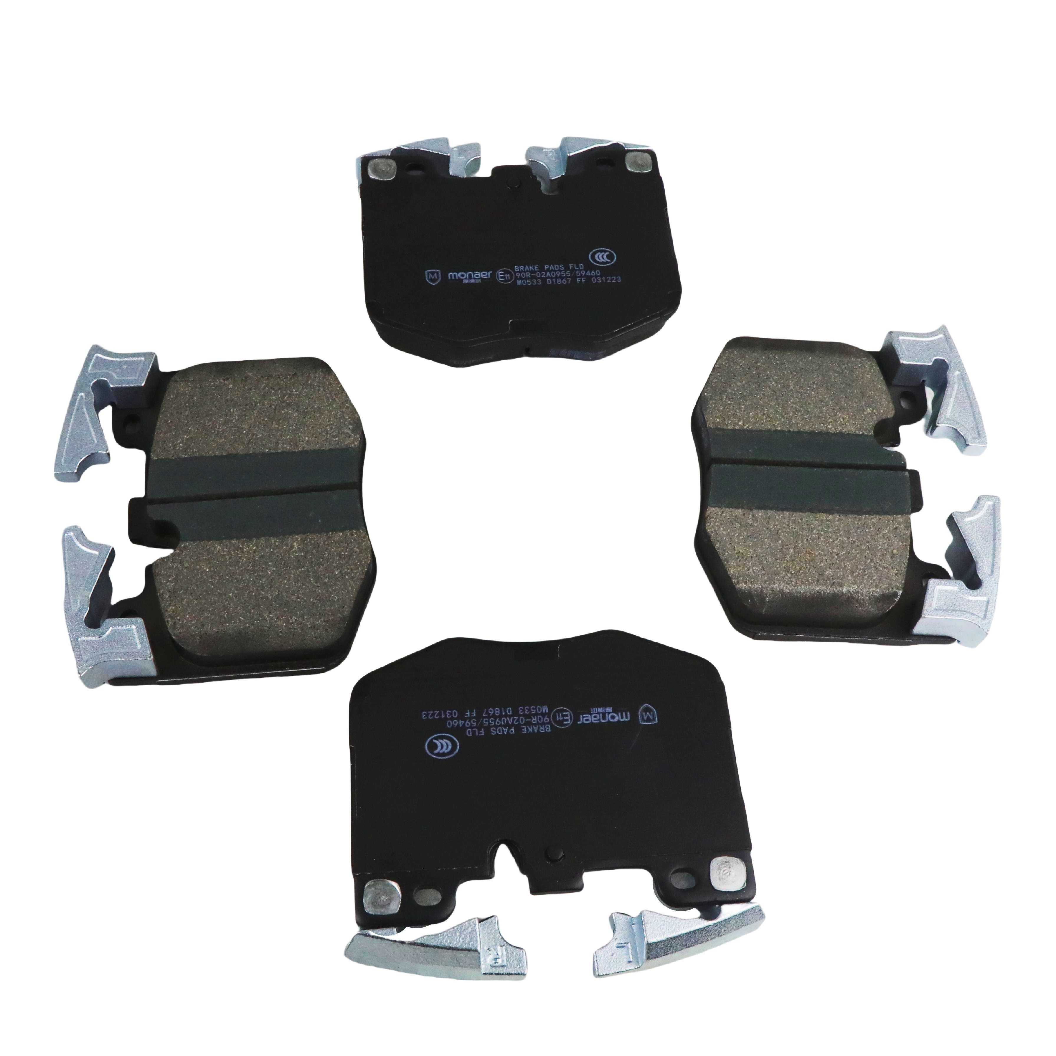 Monaer Brake Pads D1867 High Quality Ceramic Front Disc Brake Pad for BMW