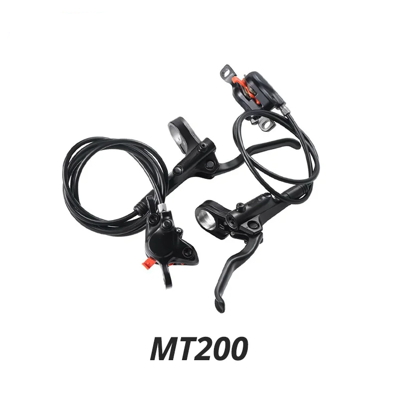 Mt200 Hydraulic Disc Brake Set Mtb Bicycle Oil Brake 800/1450mm Upgrade Mt315 Bike Parts Brake