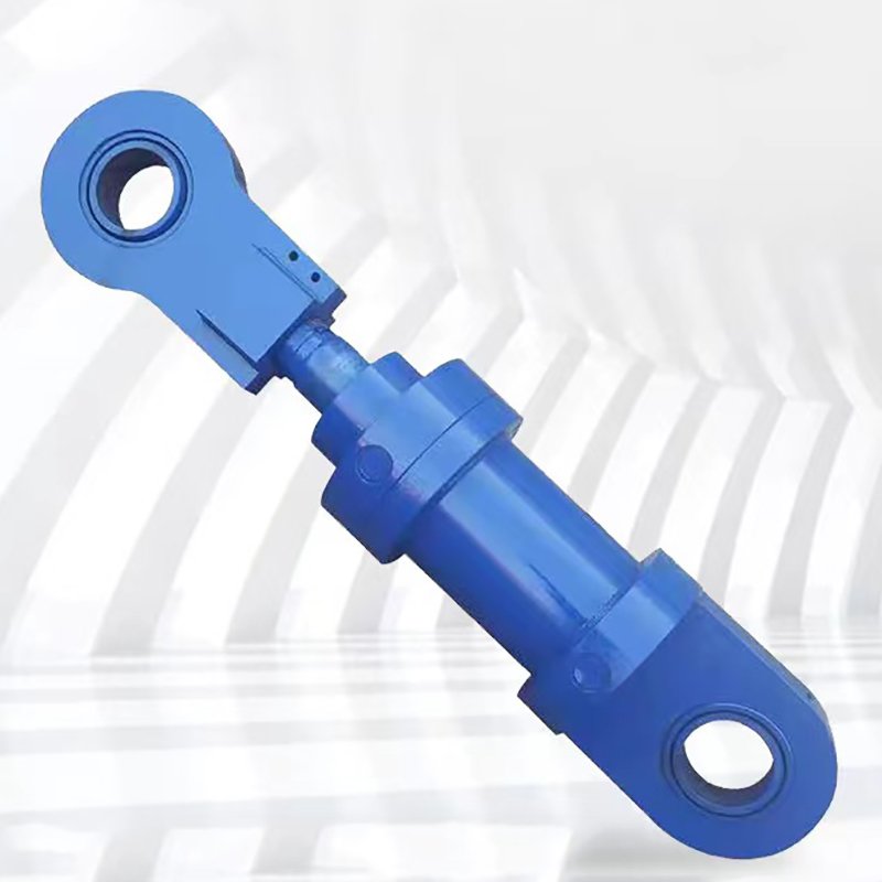 Factory Produced Hydraulic Brake Manual Cylinder Stainless Steel Flange Bidirectional Piston Hydraulic Cylinder