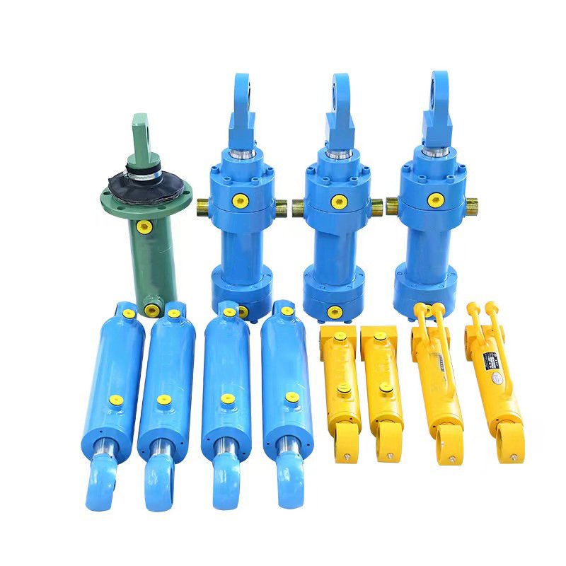Factory Produced Hydraulic Brake Manual Cylinder Stainless Steel Flange Bidirectional Piston Hydraulic Cylinder