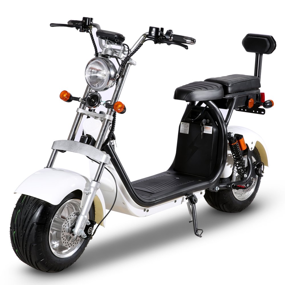 Professional Manufacturer Cheap 2 Wheels Lithium Battery 1500w EEC Fat Tire Electric Bicycle Citycoco Scooter