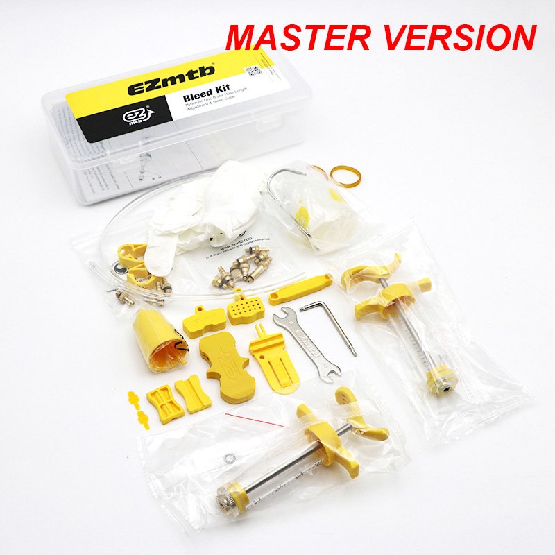 RIDERACE Universal Bicycle Hydraulic Disc Brake Bleed Kit for Shimano Magura Hope Sram Avid Mula Hayes Bike Repair Tool Kit