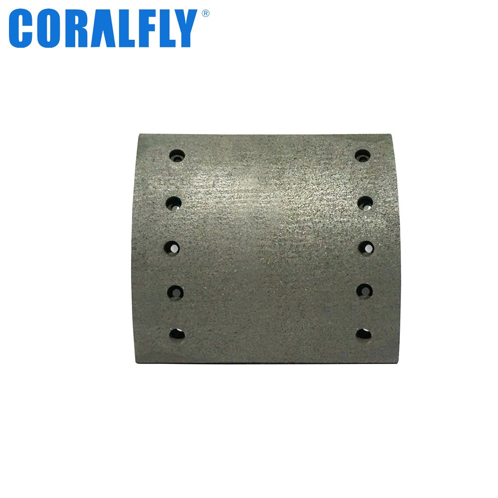 Coralfly Brake Lining Sinotruk Truck 19094 Truck Brake Lining for BPW 0309227010 0309227430 0309227760