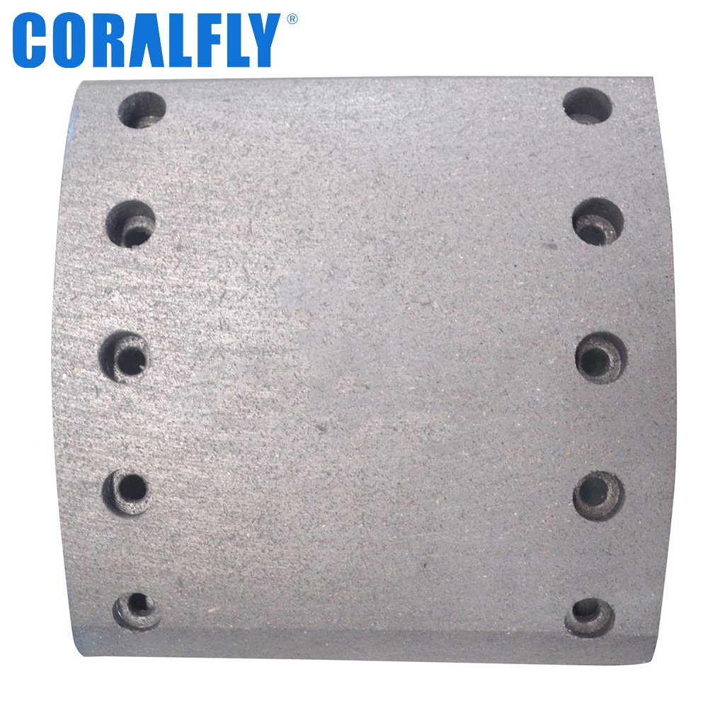 Coralfly Brake Lining Sinotruk Truck 19094 Truck Brake Lining for BPW 0309227010 0309227430 0309227760